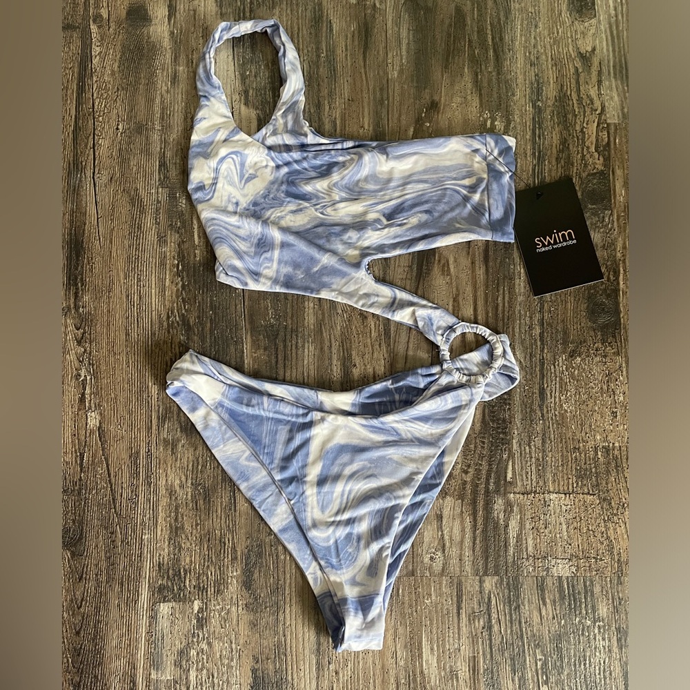 Naked Wardrobe swim, NWT, size medium